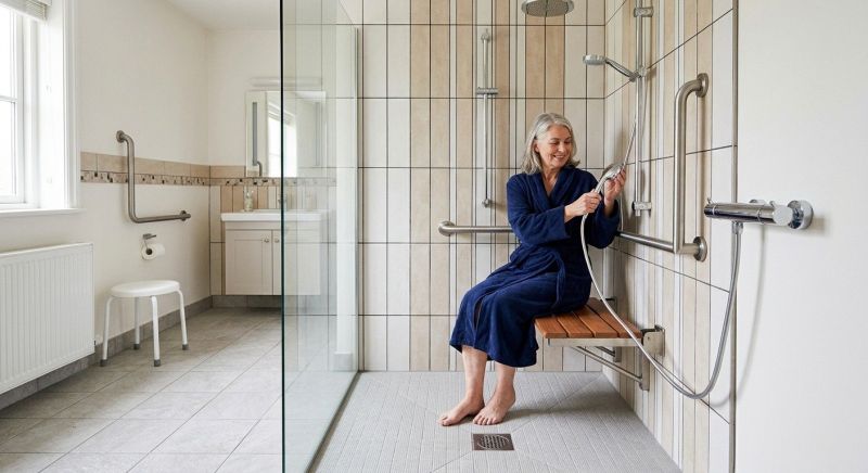Handicap Shower Installation in Pottstown, PA
