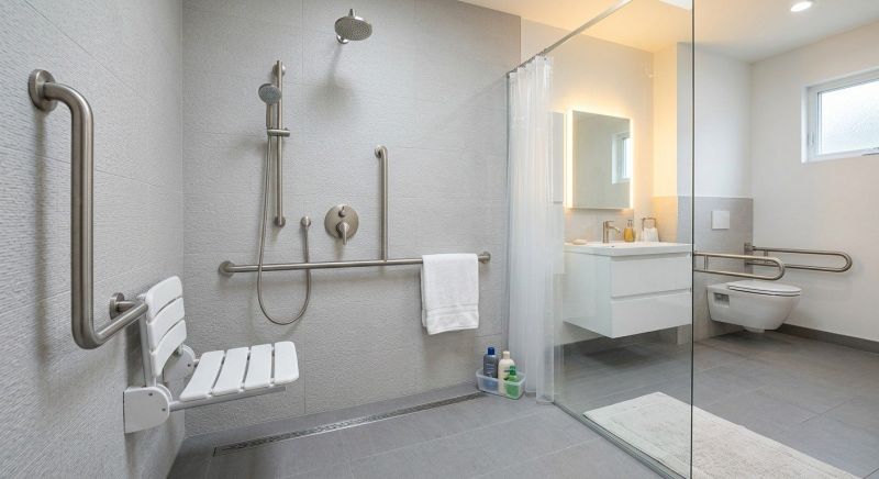 Mobility Shower Installation in South Portland, ME