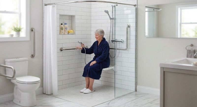 Senior Shower Installation in Saint Petersburg, FL